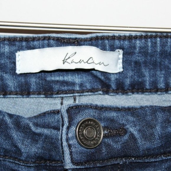 KanCan Marisa Dayport Jeans Fringed Zipper HW8328 - Picture 3 of 6